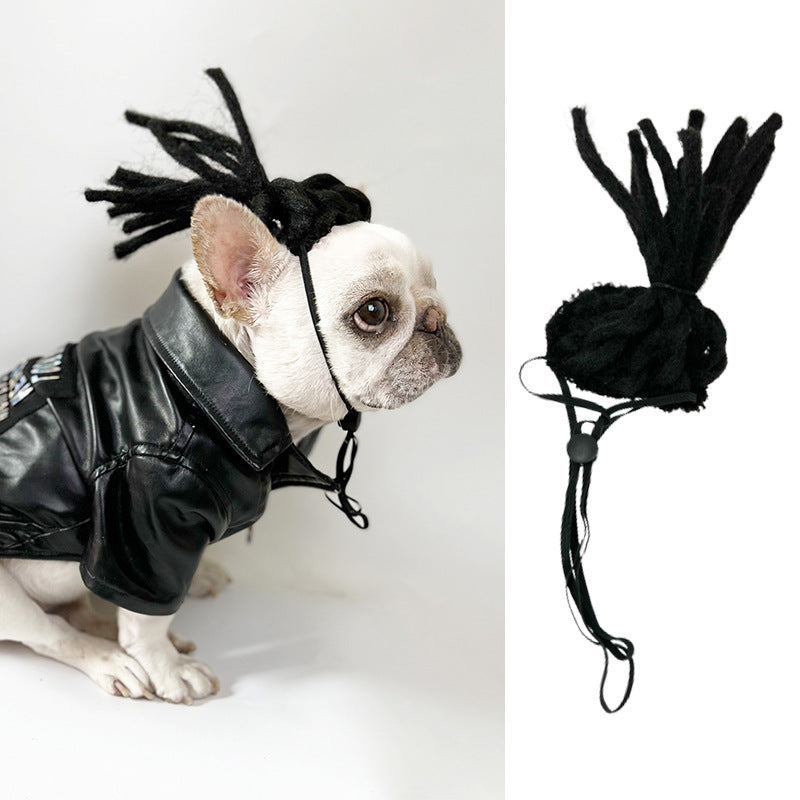 Pet Wig for Dogs: Instant Halloween Character Look