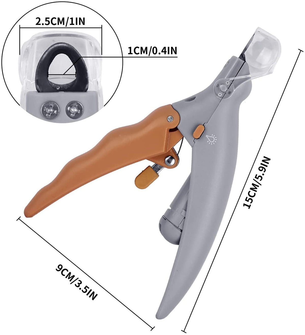 LED Pet Nail Clipper for Precise, Safer Home Trims