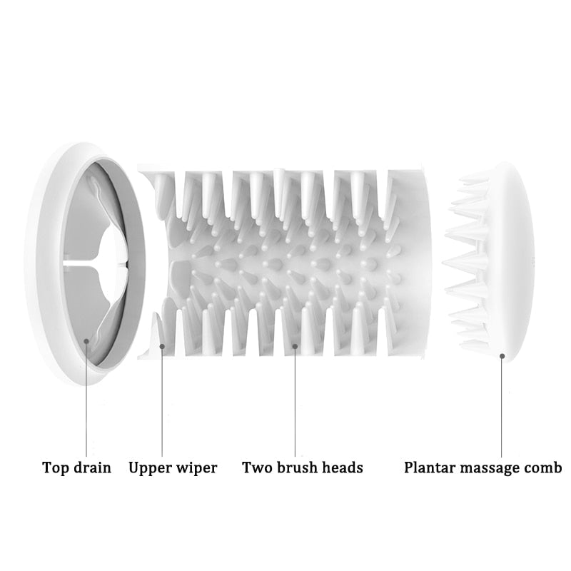 Portable Dog Paw Washer Cup for Cleaner Paws at Home