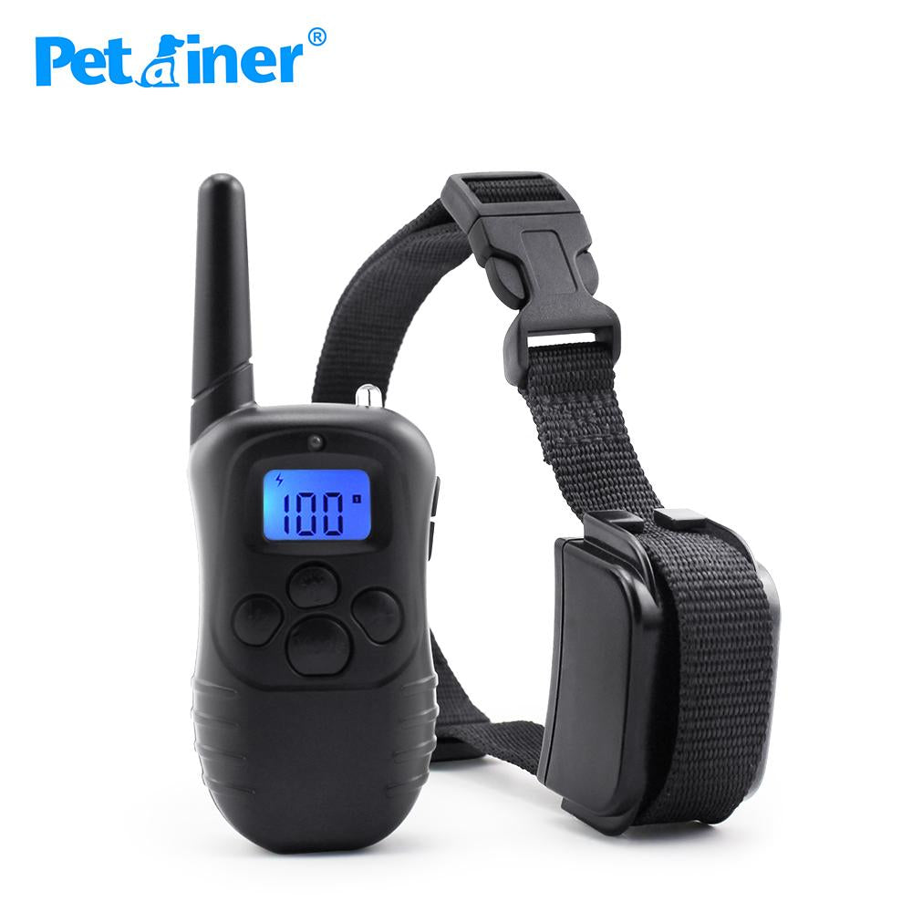 Rechargeable Dog Training Collar, 900ft Remote Range