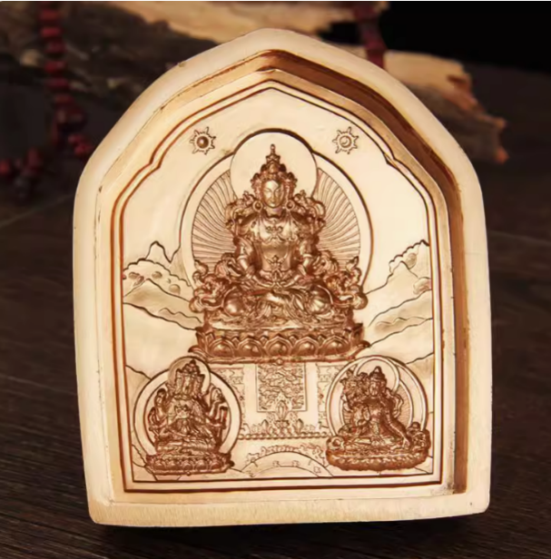 Guanyin Relief Mold for Detailed Spiritual Castings