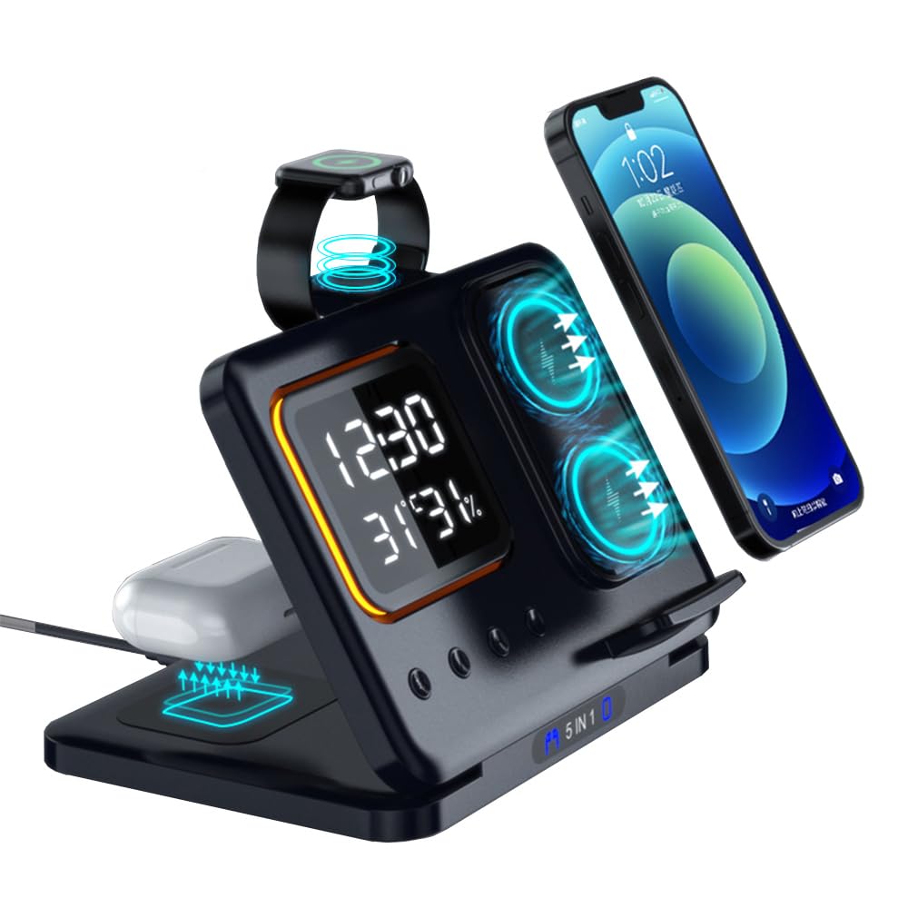 Wireless Charging Stand for iPhone and Apple Watch