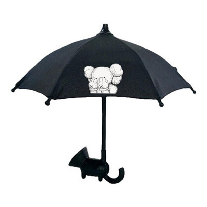 Phone Sun Shade Umbrella Stand for Car & Outdoor Use