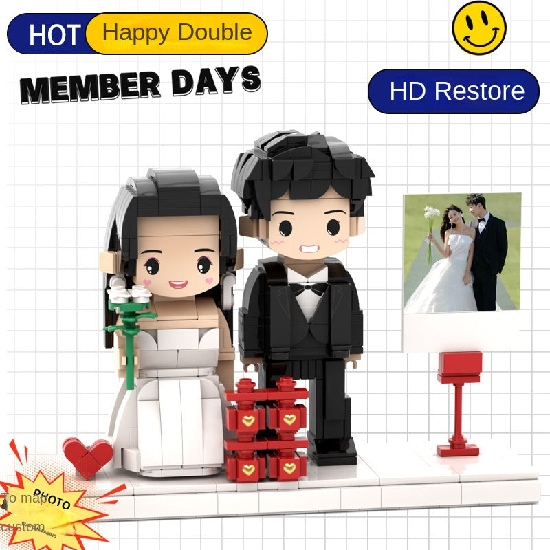 Custom Figurine From Photo — DIY Couple Keepsake