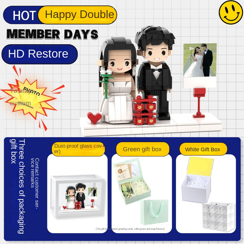 Custom Figurine From Photo — DIY Couple Keepsake