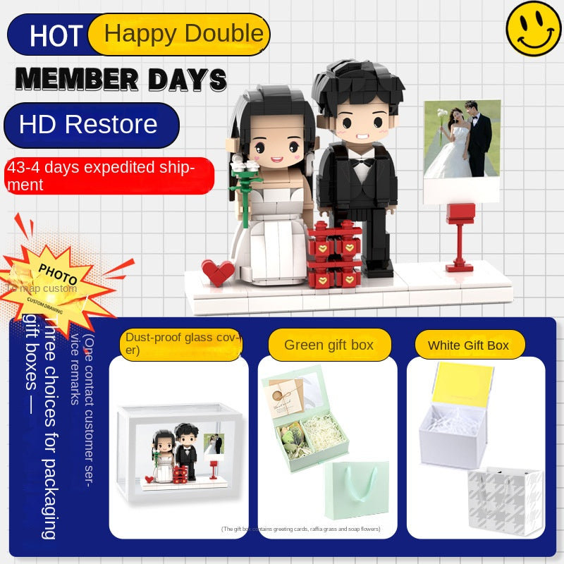 Custom Figurine From Photo — DIY Couple Keepsake