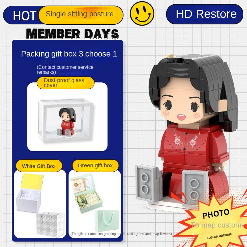 Custom Figurine From Photo — DIY Couple Keepsake
