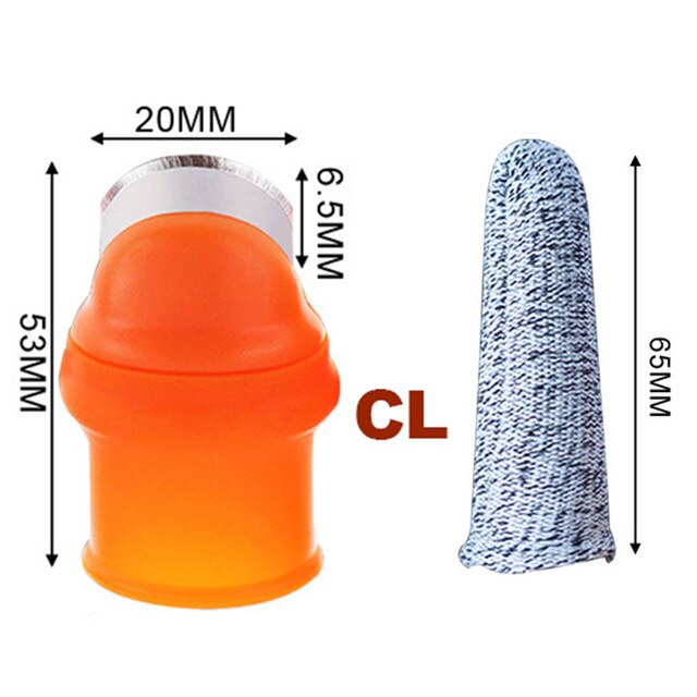 Silicone Thumb Knife for Picking Beans and Berries