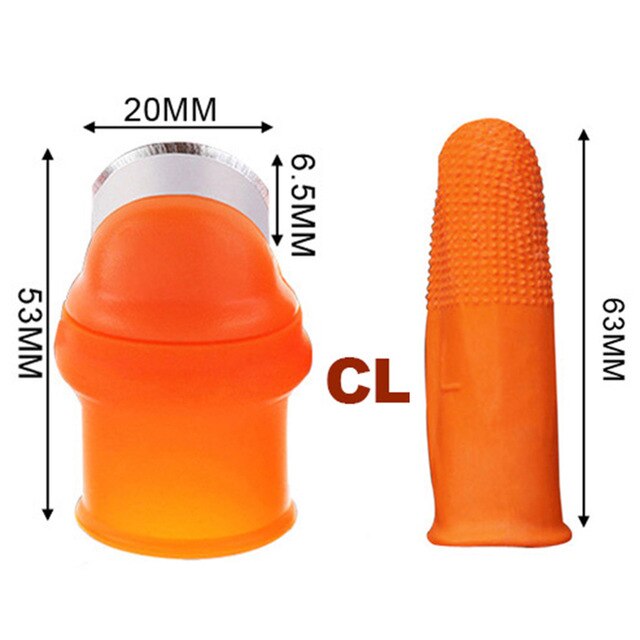 Silicone Thumb Knife for Picking Beans and Berries