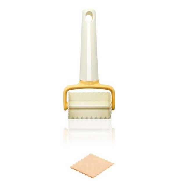 Rolling Pastry Cutter Set: Lattice, Scalloped & Circle