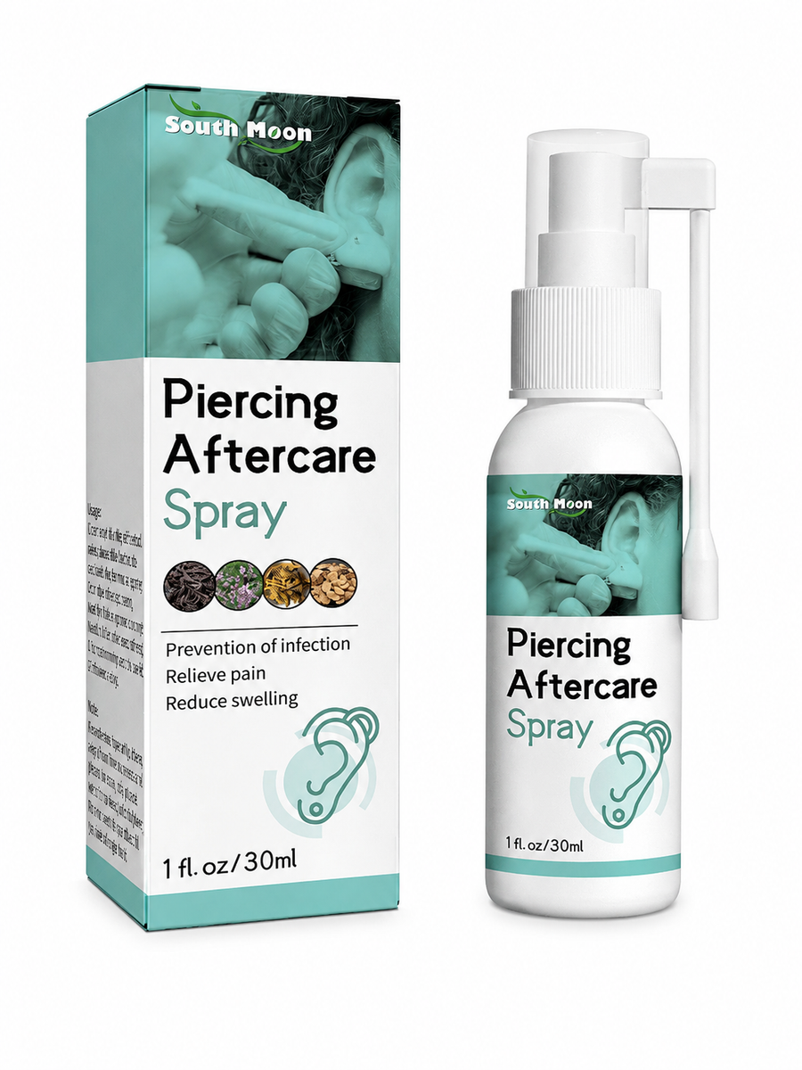 Piercing Aftercare Spray — Prevent Infection & Soothe Pain