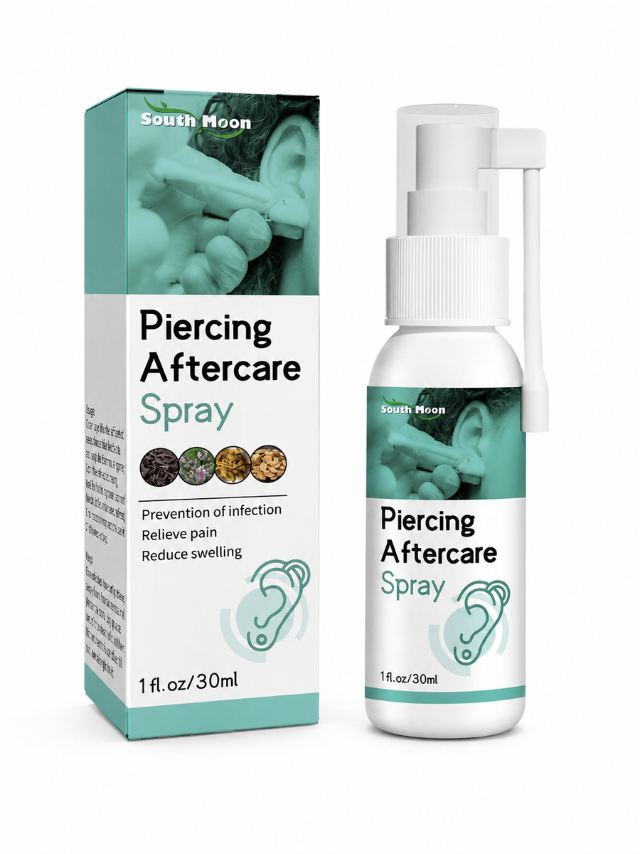 Piercing Aftercare Spray — Prevent Infection & Soothe Pain