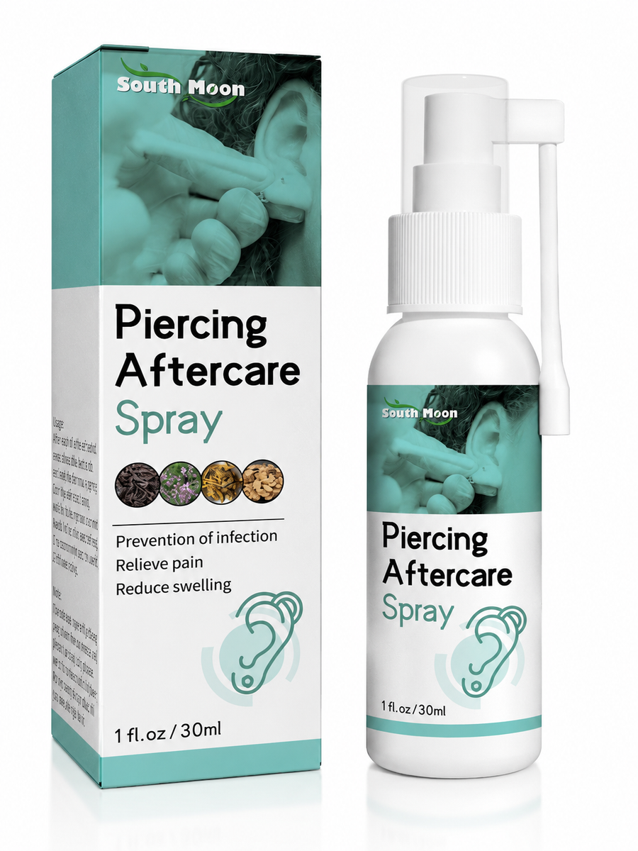 Piercing Aftercare Spray — Prevent Infection & Soothe Pain