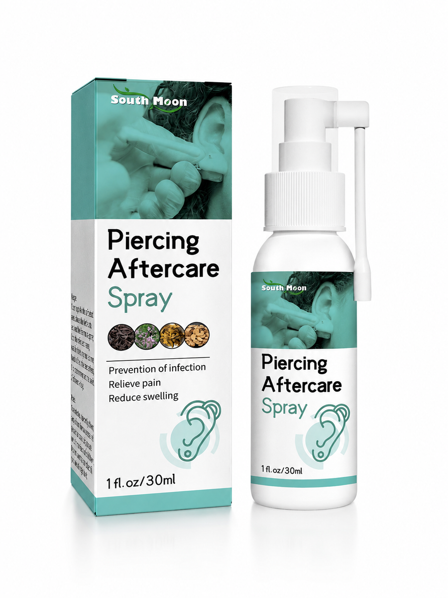 Piercing Aftercare Spray — Prevent Infection & Soothe Pain
