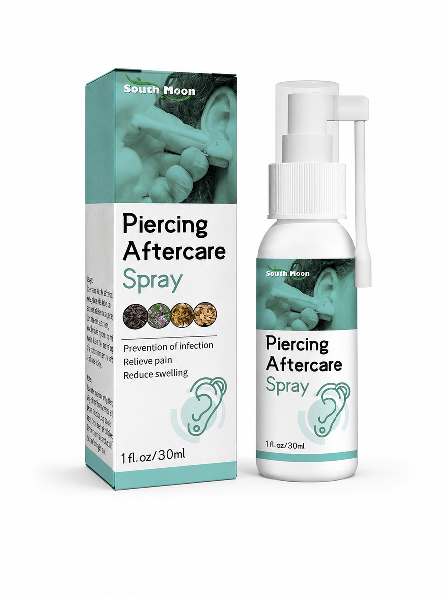Piercing Aftercare Spray — Prevent Infection & Soothe Pain