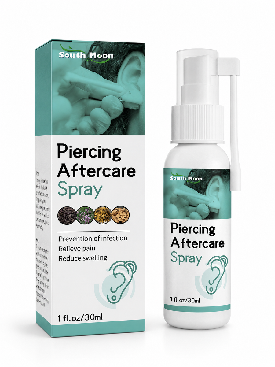 Piercing Aftercare Spray — Prevent Infection & Soothe Pain