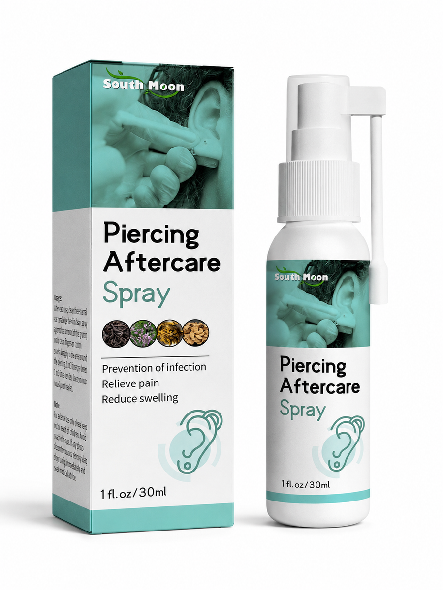 Piercing Aftercare Spray — Prevent Infection & Soothe Pain