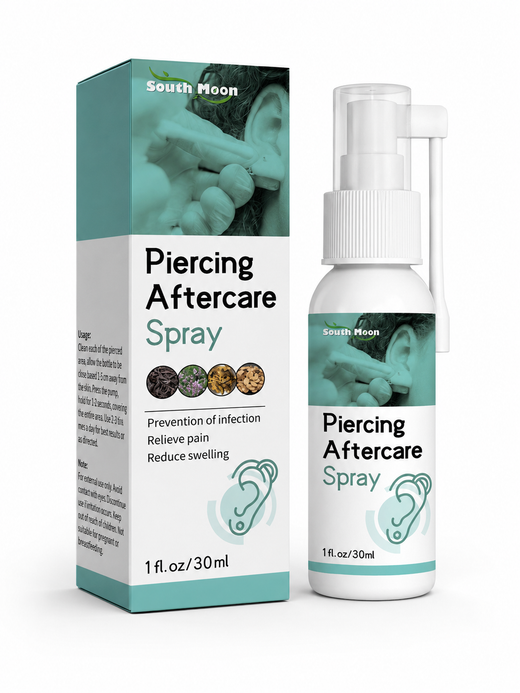 Piercing Aftercare Spray — Prevent Infection & Soothe Pain