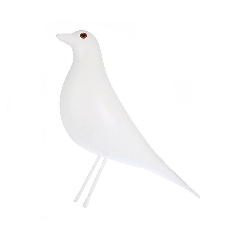 Minimalist Pigeon Sculpture for Modern Shelf Decor