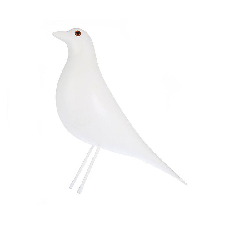 Minimalist Pigeon Sculpture for Modern Shelf Decor