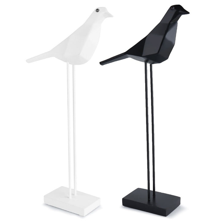Pigeon Resin Ornament | Minimalist Tabletop Decor