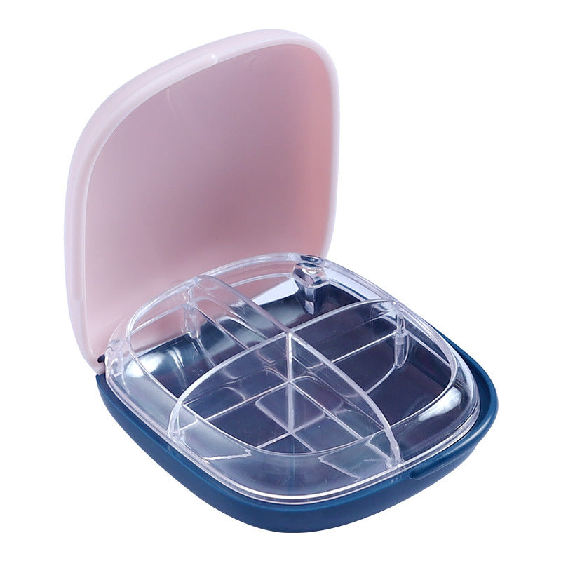 Portable Pill Box Organizer for Travel and Daily Use