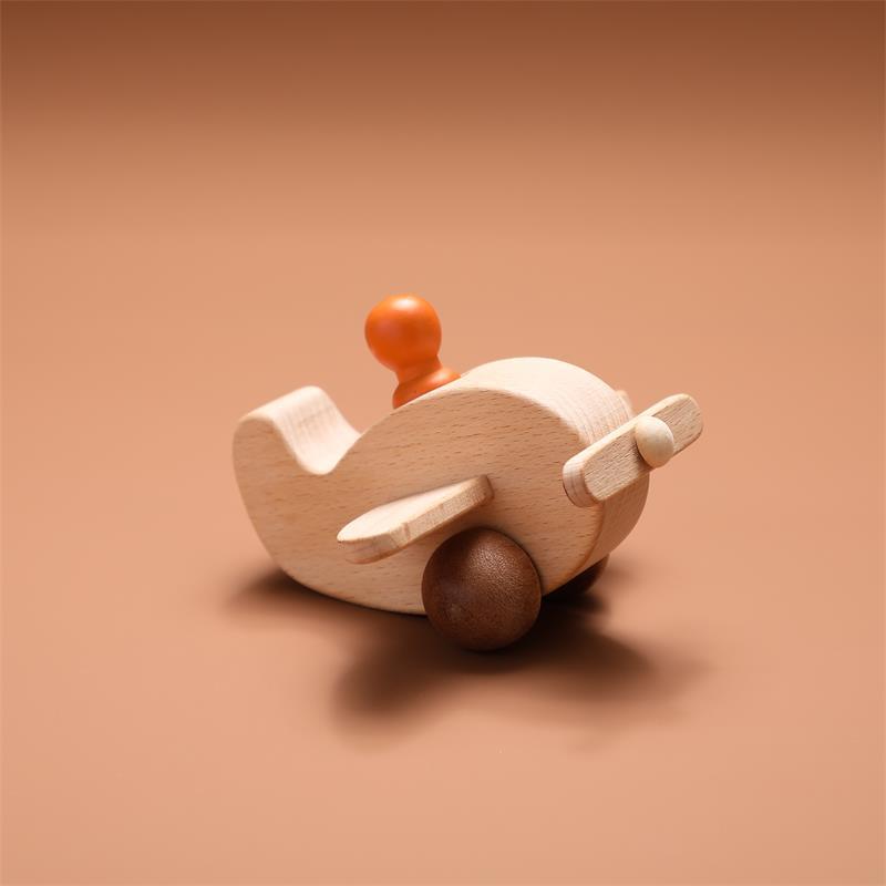 Wooden Airplane Toy for Screen-Free Imaginative Play