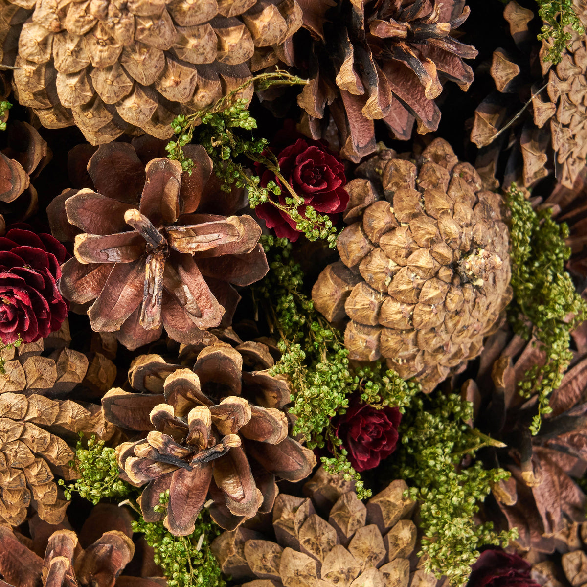 Pine Cone Tabletop Tree for Rustic Holiday Table Decor