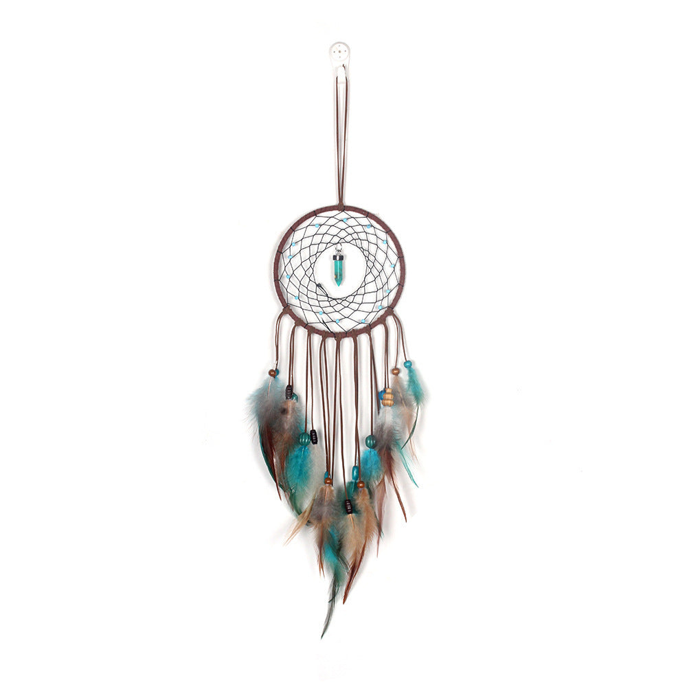 Illuminated Dream Catcher Light for Warm Boho Glow