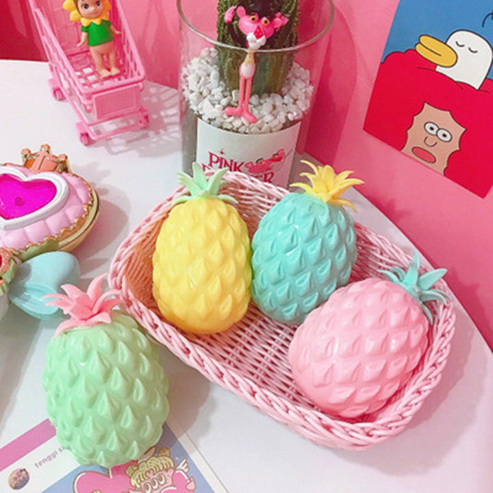 Pineapple Squeeze Toy for Stress Relief & Sensory Play