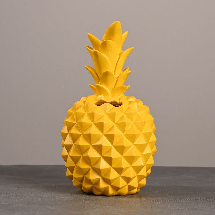 Pineapple Coin Bank Decor for Colorful Home Spaces