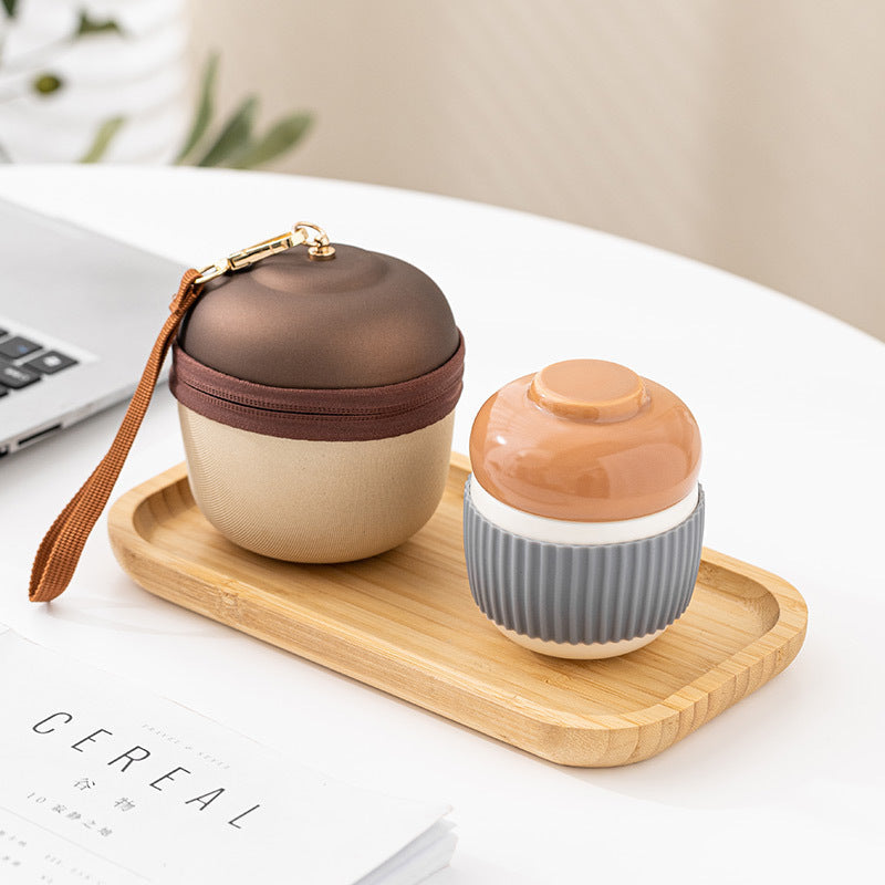 Portable Travel Tea Set for Safer Tea Breaks Anywhere
