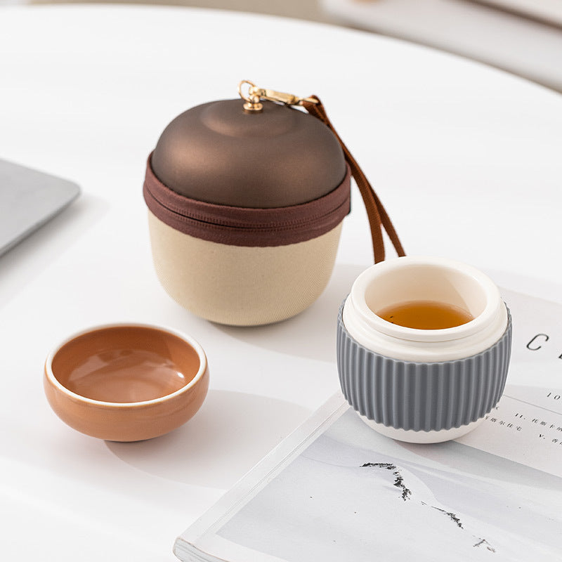Portable Travel Tea Set for Safer Tea Breaks Anywhere