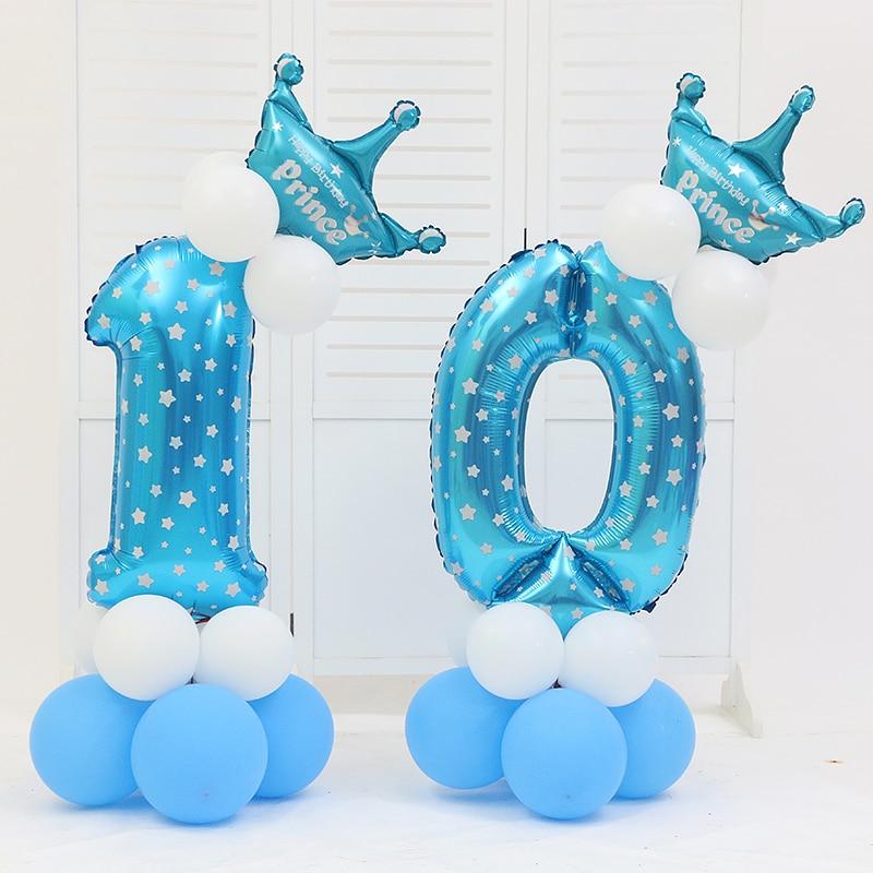 Number Balloon Pillar Set for Colorful Kids’ Birthdays