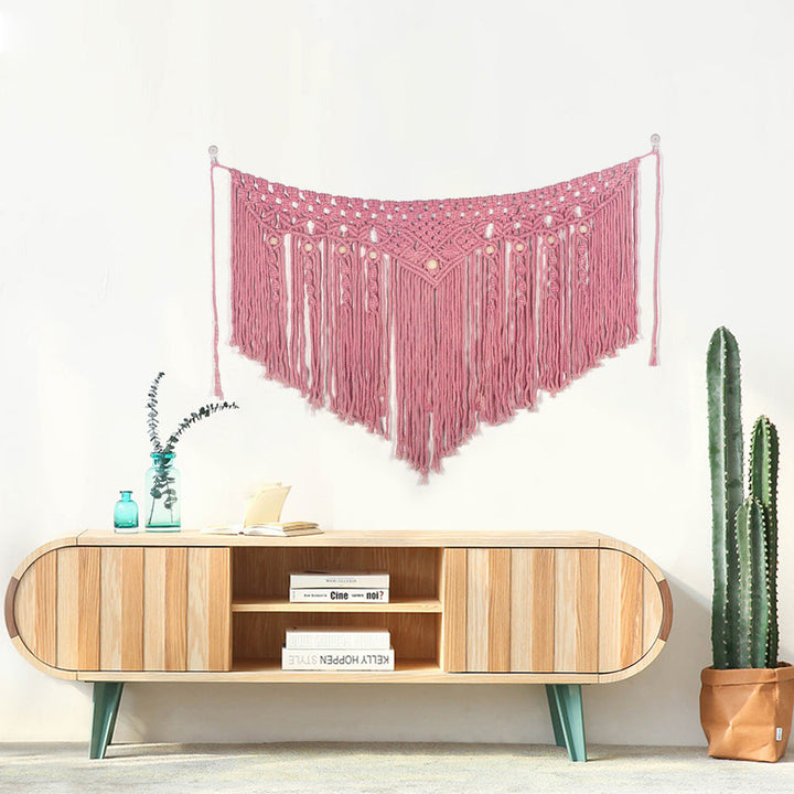 Bohemian Woven Wall Hanging for Warmth and Texture
