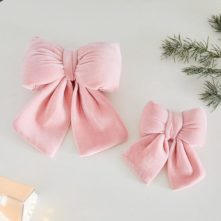 Pink Bow Decorations for Romantic Festive Display Decor
