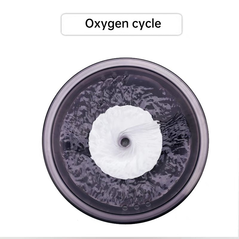 Cat Water Fountain With Quiet Vortex Filter System