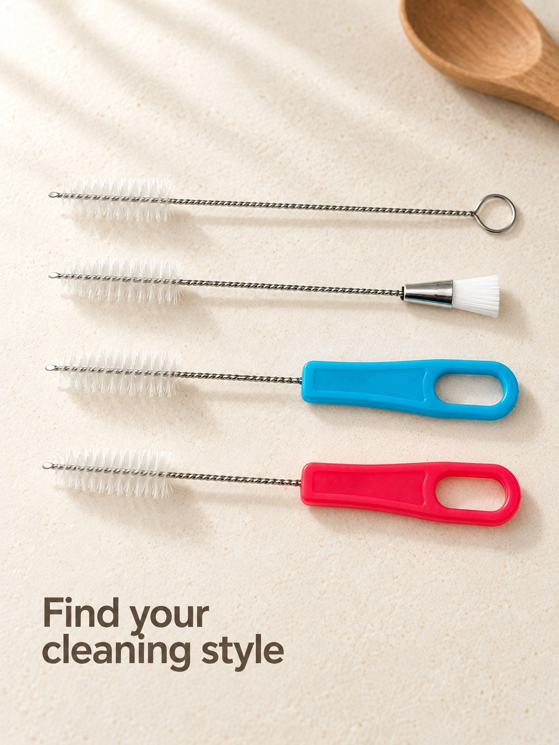 Piping Nozzle Cleaning Brush Set: Reach Inside Narrow Tips