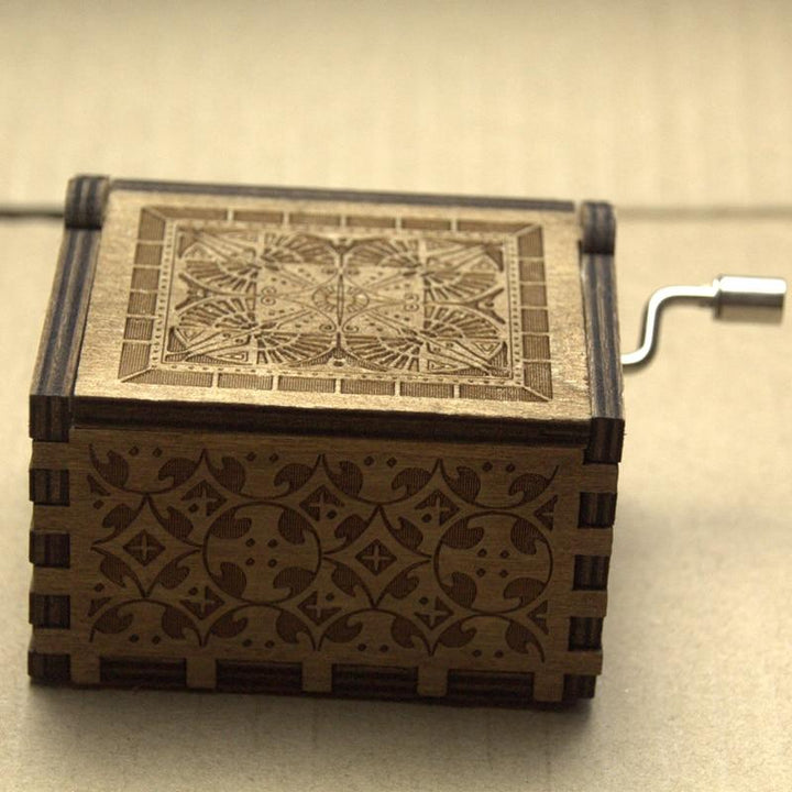 Davy Jones Wooden Music Box – Handmade Pirate Keepsake