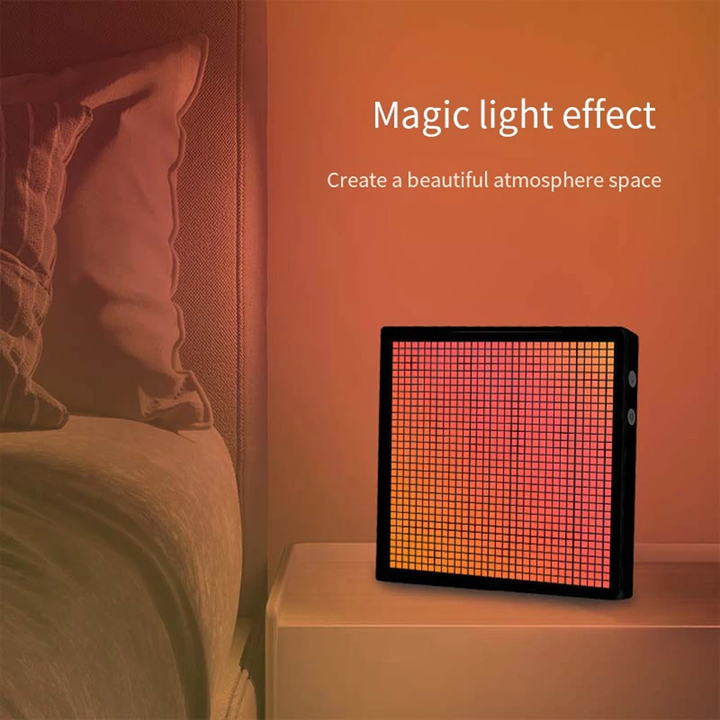 Bluetooth Pixel Display Alarm Clock: Custom Animations