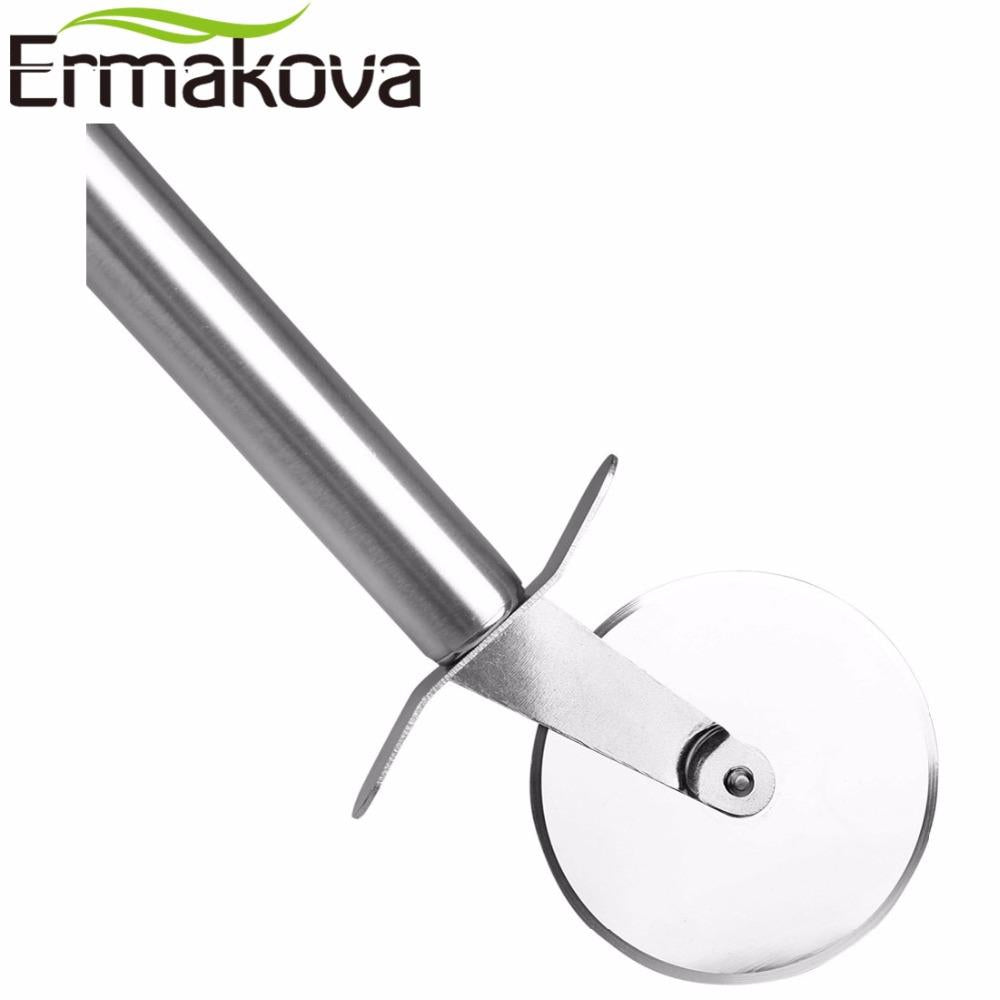 Stainless Steel Pizza Cutter for Clean, Even Slices