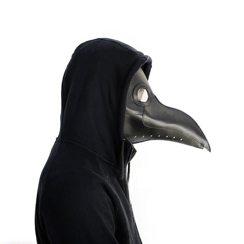 Plague Doctor Halloween Mask With Dramatic Long Beak