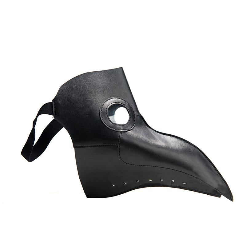 Plague Doctor Halloween Mask With Dramatic Long Beak
