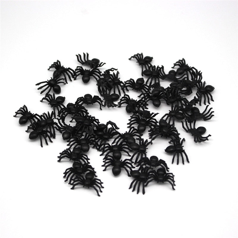 Black Spider Halloween Decorations for Haunted Houses