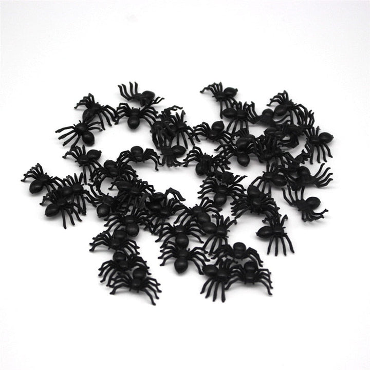 Black Spider Halloween Decorations for Haunted Houses