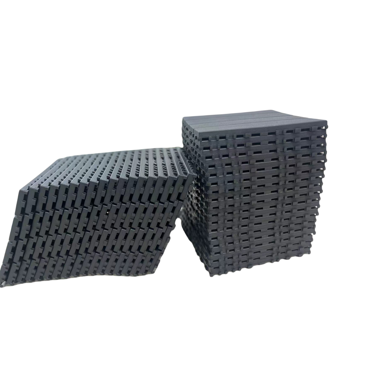 Waterproof Interlocking Deck Tiles, 12 x 12 in, 36 Pack