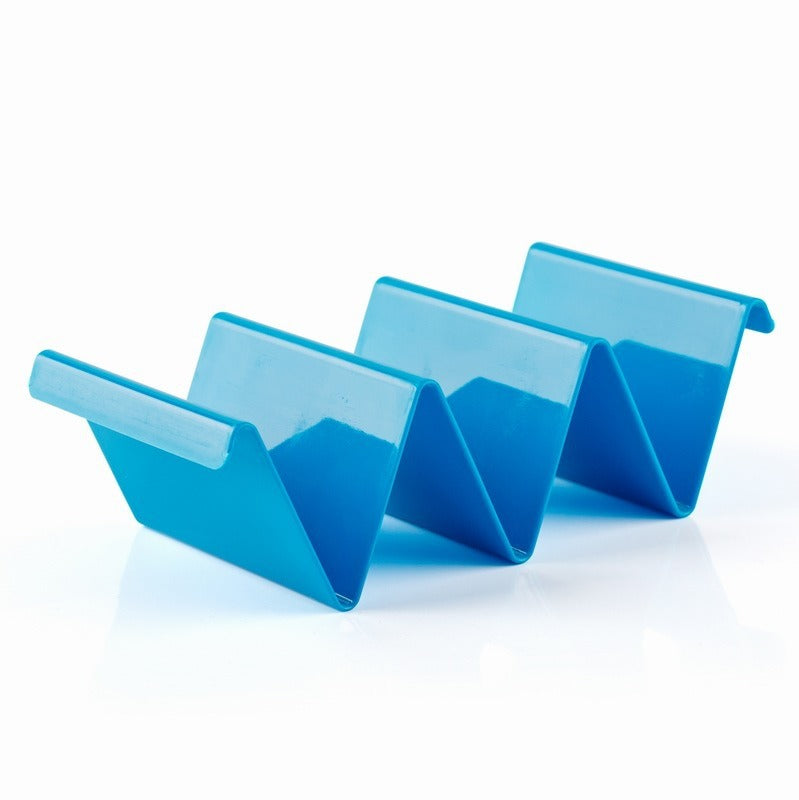 Multi-Color Plastic Taco Holder Set Keeps Tacos Upright