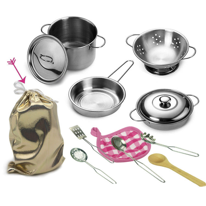 Children's Pretend Play Kitchen Set for Realistic Fun