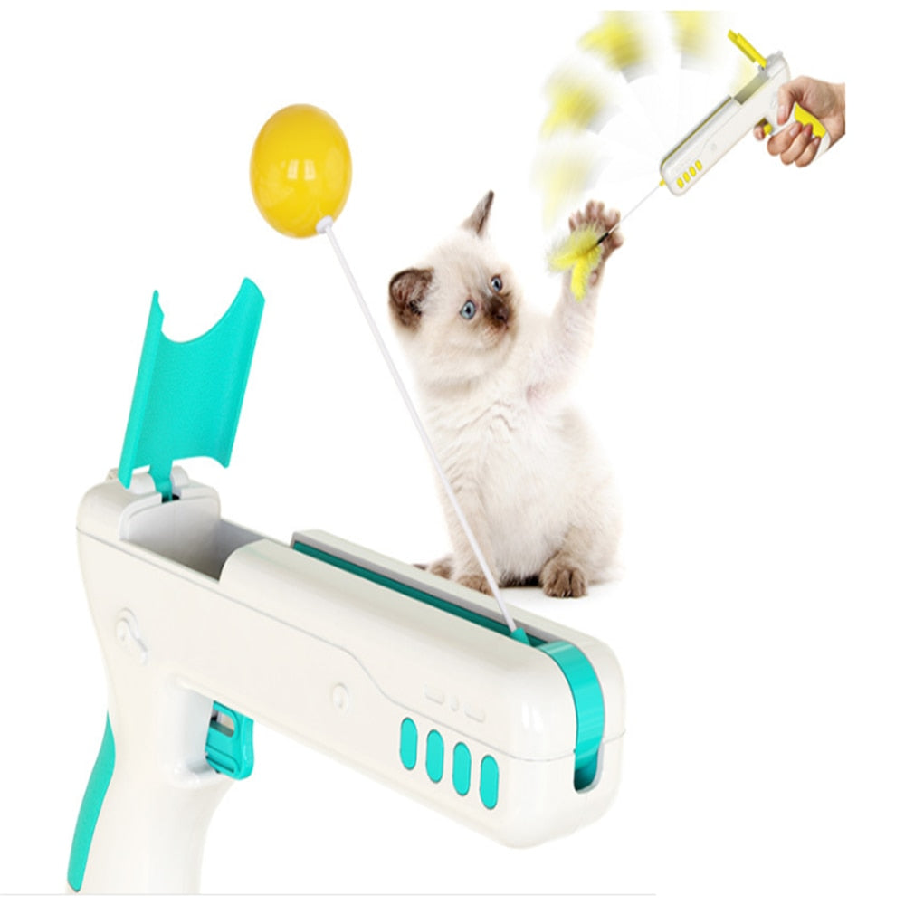 Interactive Cat Toy for Indoor Chase and Daily Exercise