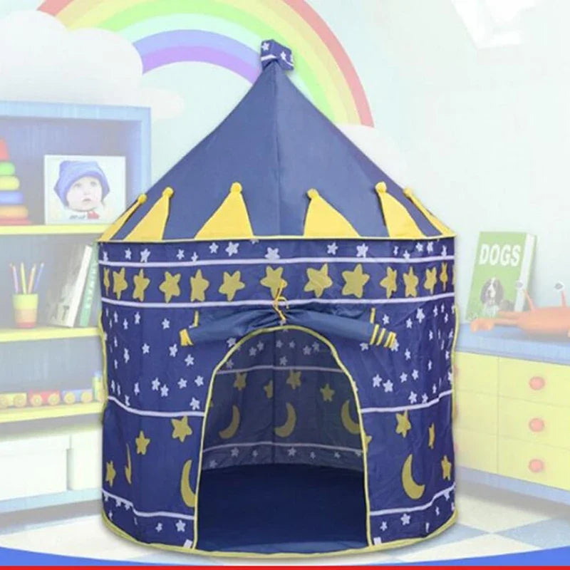 Foldable Children's Play Tent for Imaginative Indoor Play